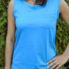 OM Tank Turquoise for Women by YogaDham.com