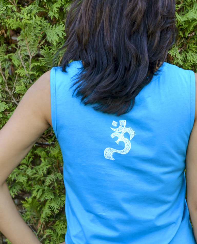 OM Turquoise Tank top for Women