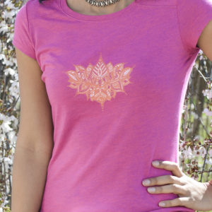 Padma Pink Lotus Tee for Women